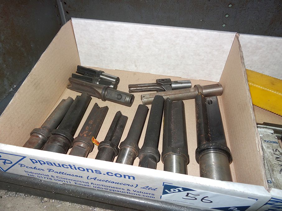Qty various tip boring tools
