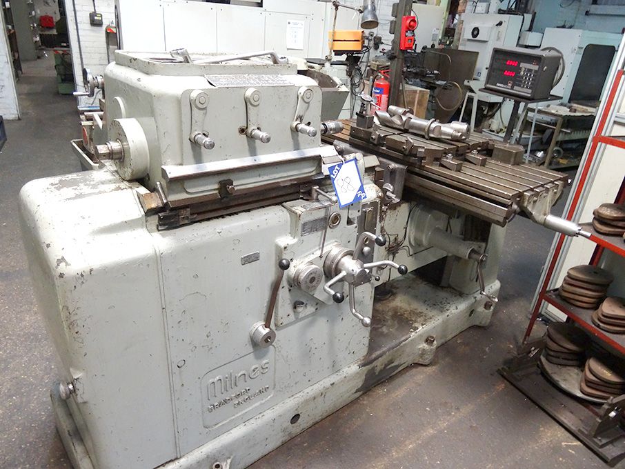 Milnes horizontal fine borer, 48x20" bed, 40-750rp...