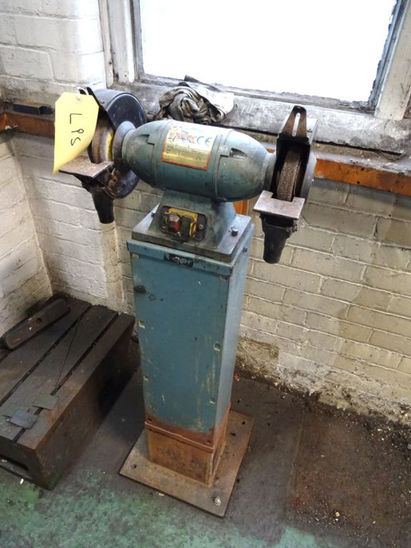 Excel GRB-202 double ended grinder on stand, 2850r...