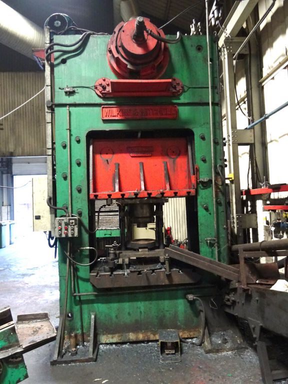 Wilkins & Mitchell D4852-8 200 ton ring frame mech...
