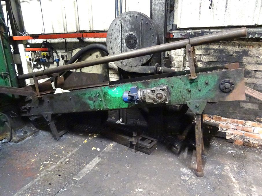 350mm wide air cooled powered belt conveyor [cell...