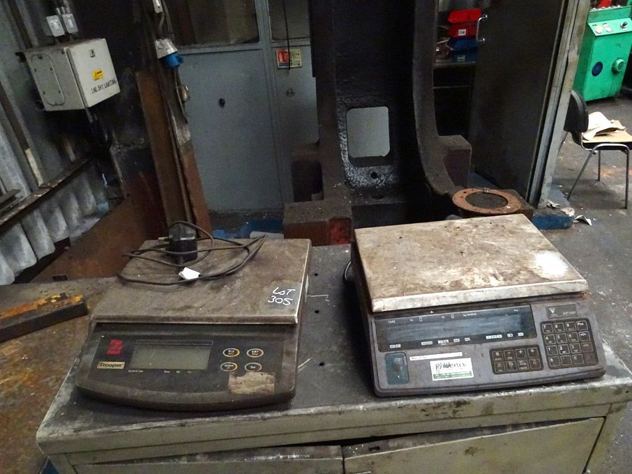 Ohaus Trooper digital scales, 30kg max capacity &...