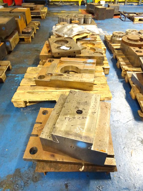 Qty H13 tool steel Ajax 1300 ton mechanical forgin...