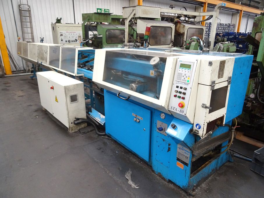 Conni STA80 tube cutting line, Siemens Simatic OP7...