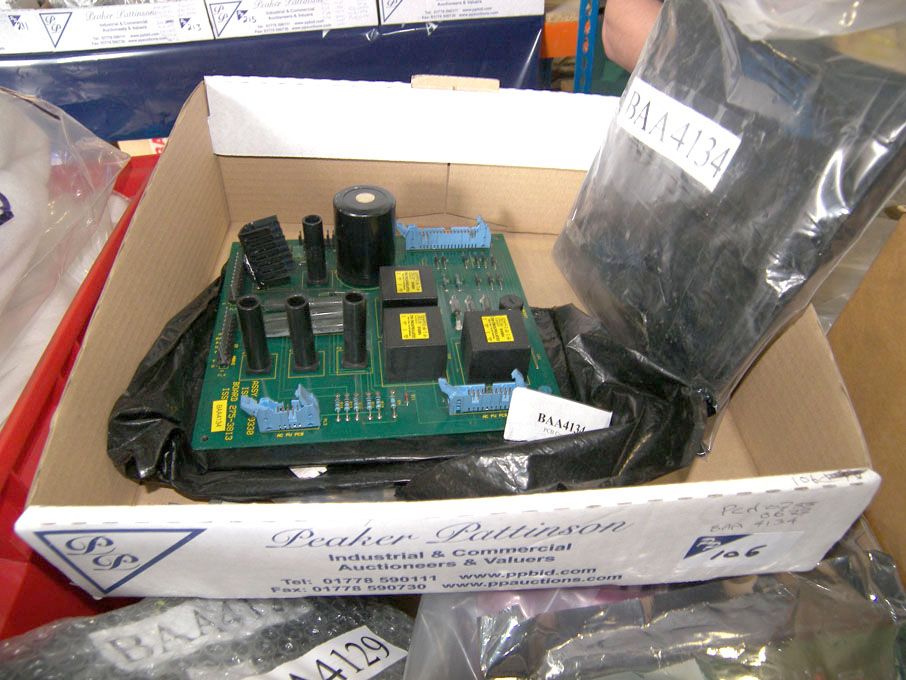 Qty airport equipment spares (packaged & unused) -...
