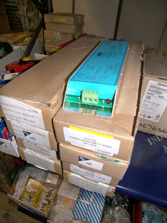 Qty airport equipment spares (packaged & unused) -...