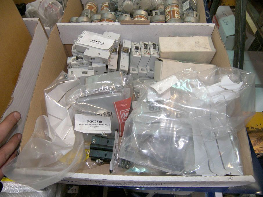 Qty airport equipment spares (packaged & unused) -...