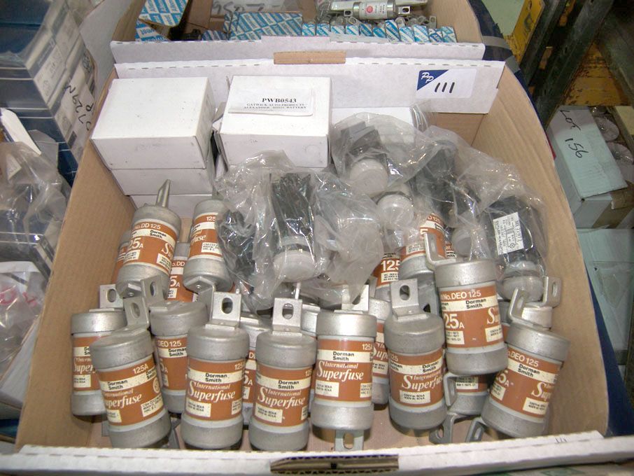 Qty airport equipment spares (packaged & unused) -...