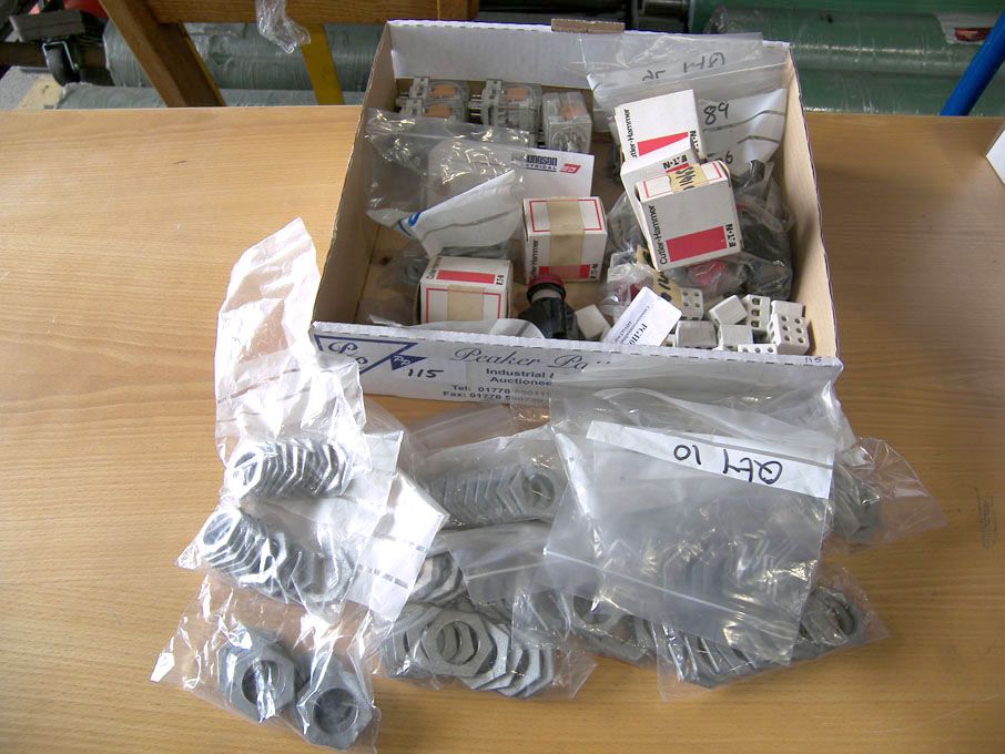 Qty airport equipment spares (packaged & unused) -...