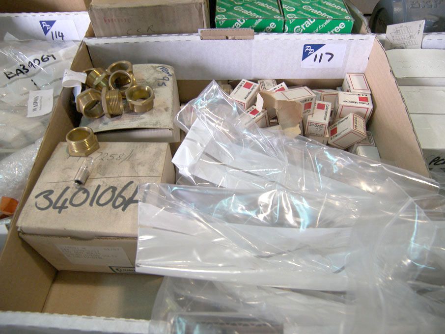 Qty airport equipment spares (packaged & unused) -...