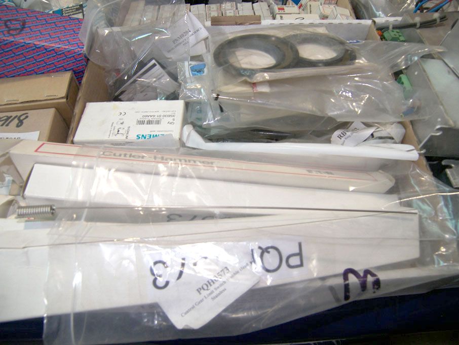 Qty airport equipment spares (packaged & unused) -...