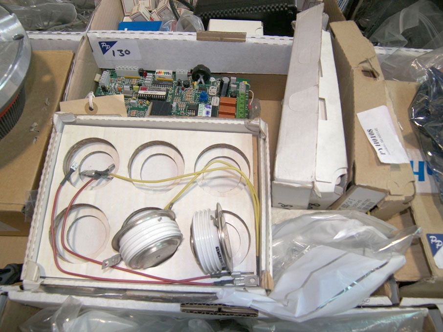 Qty airport equipment spares (packaged & unused) -...