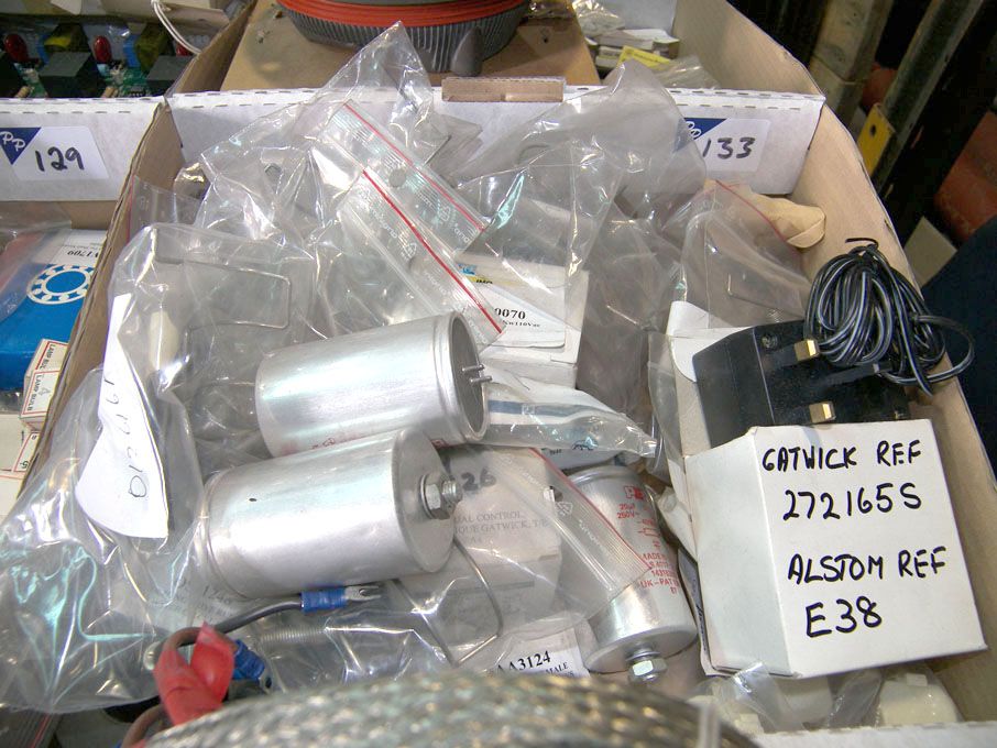Qty airport equipment spares (packaged & unused) -...