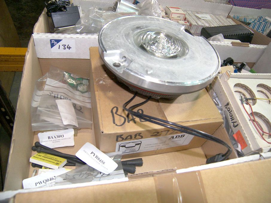 Qty airport equipment spares (packaged & unused) -...