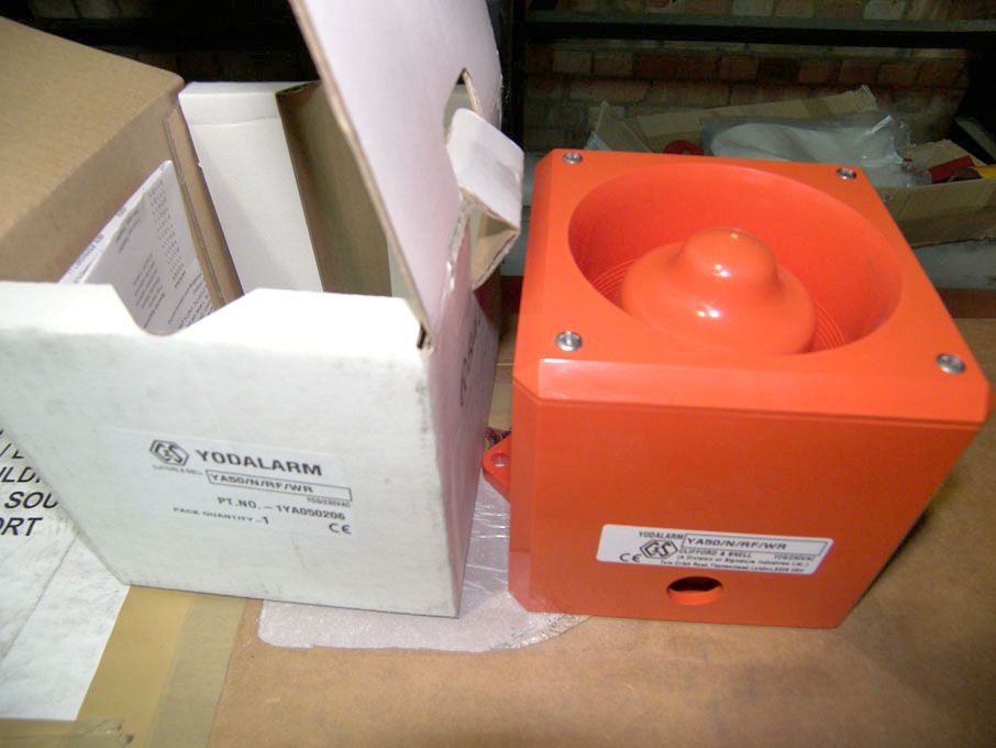 Yodalarm YA50/N/RF/WR alarm sounders (packaged & u...