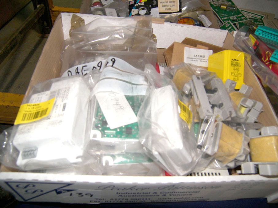 Qty airport equipment spares (packaged & unused) -...