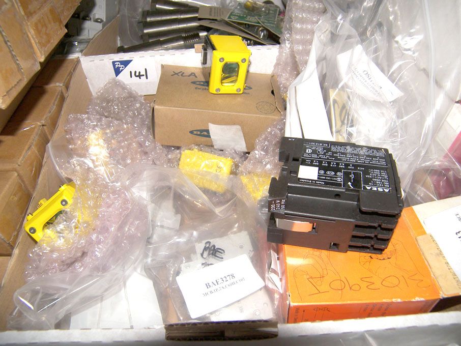 Qty airport equipment spares (packaged & unused) -...
