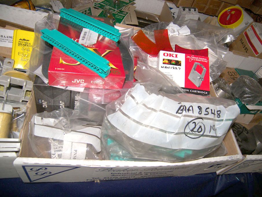 Qty airport equipment spares (packaged & unused) -...