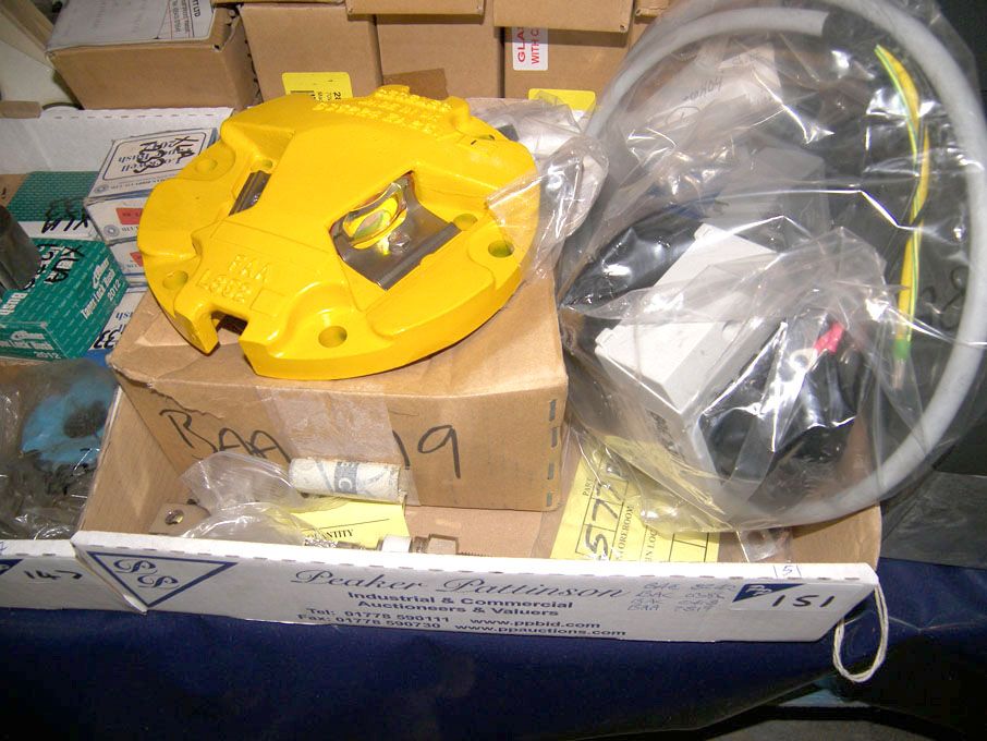 Qty airport equipment spares (packaged & unused) -...