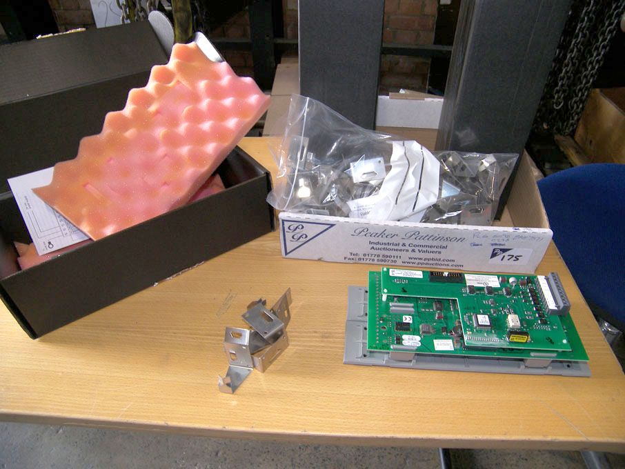 Qty airport equipment spares (packaged & unused) -...
