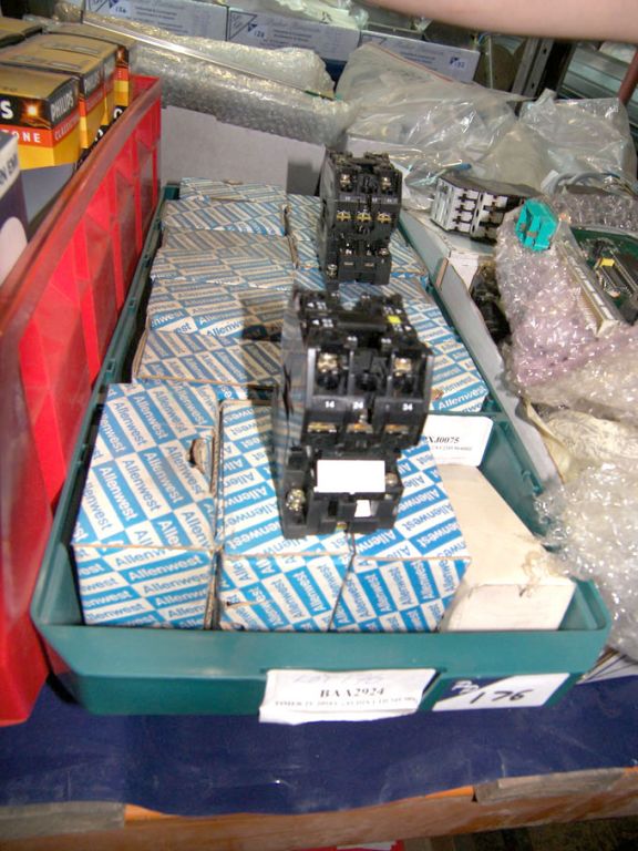 Qty airport equipment spares (packaged & unused) -...
