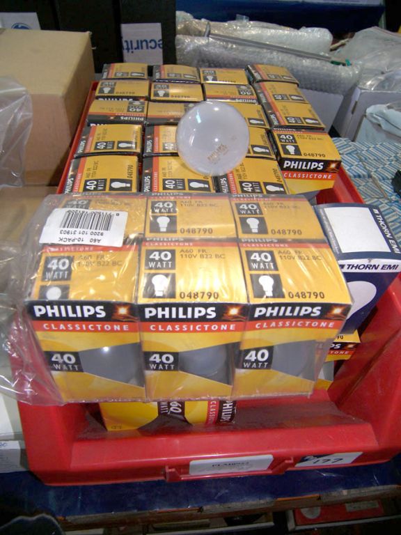 Qty airport equipment spares (packaged & unused) -...