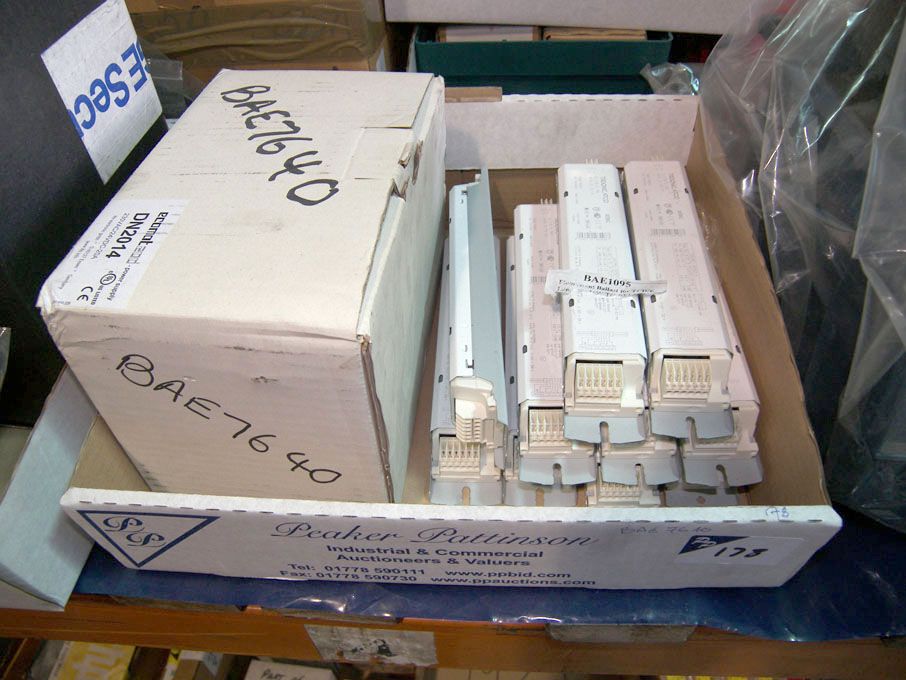 Qty airport equipment spares (packaged & unused) -...