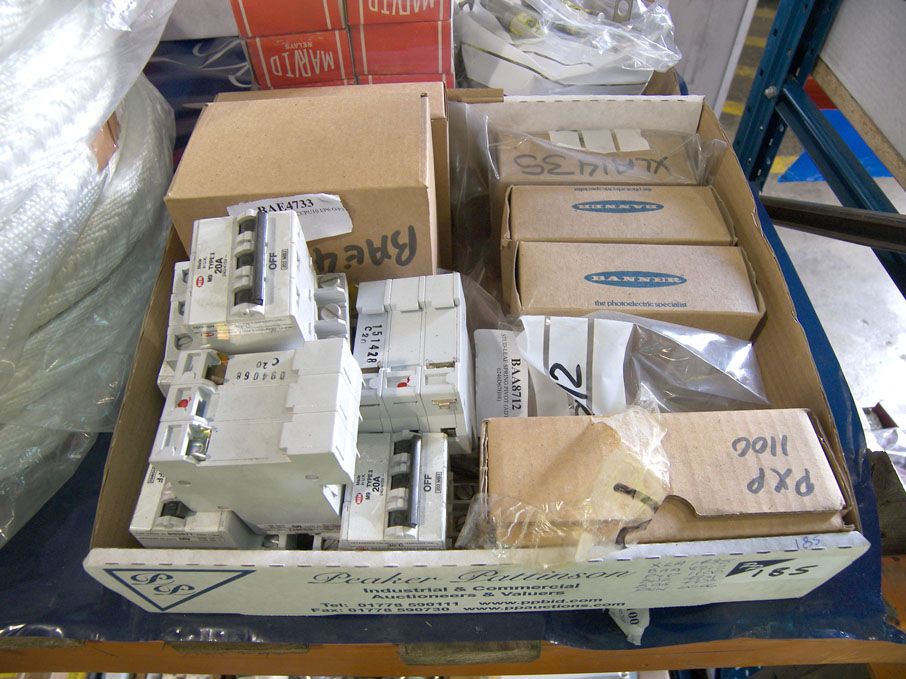 Qty airport equipment spares (packaged & unused) -...