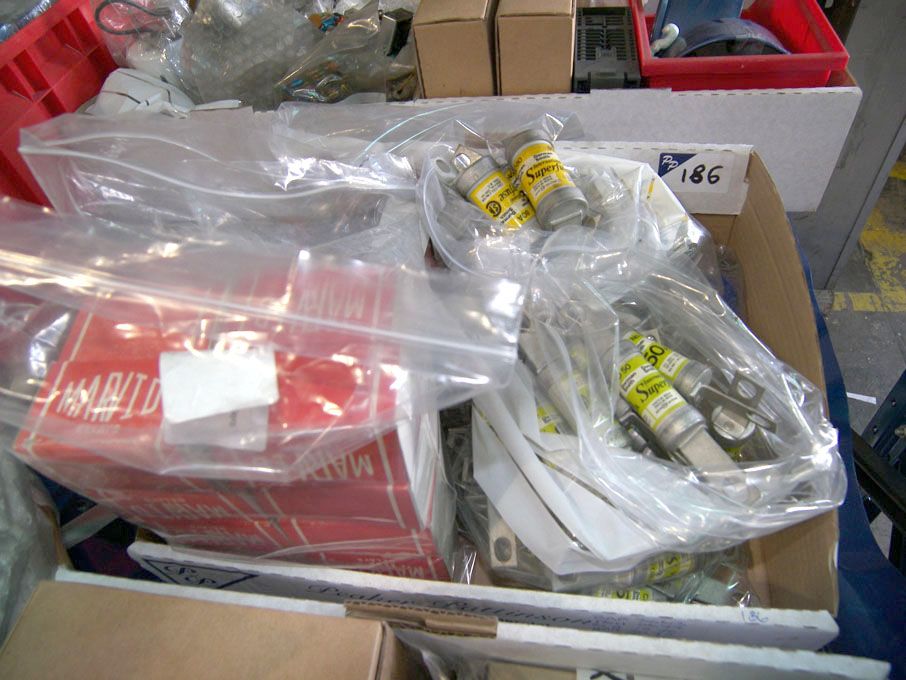Qty airport equipment spares (packaged & unused) -...
