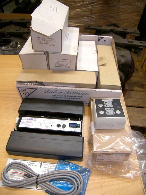 Qty airport equipment spares (packaged & unused) -...