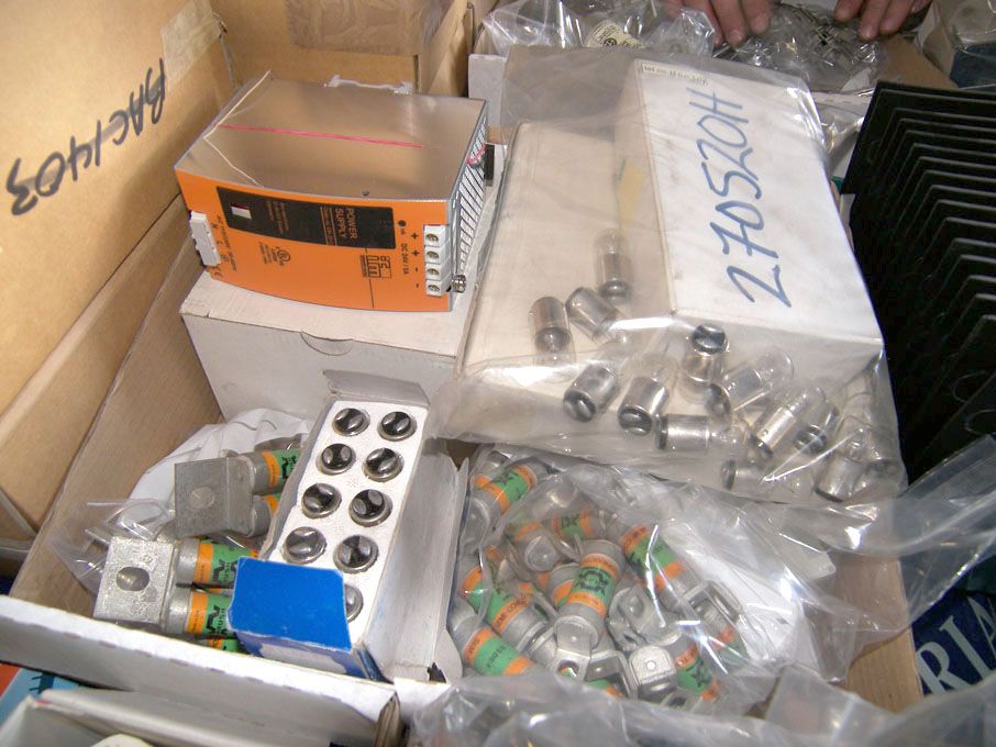 Qty airport equipment spares (packaged & unused) -...