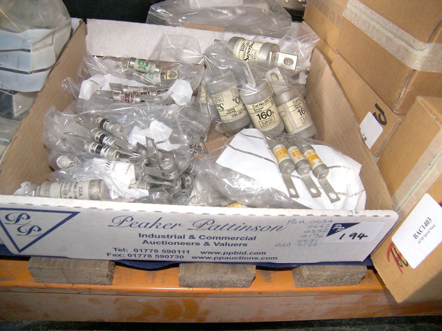 Qty airport equipment spares (packaged & unused) -...