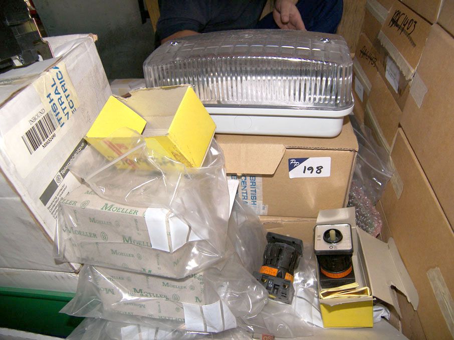 Qty airport equipment spares (packaged & unused) -...
