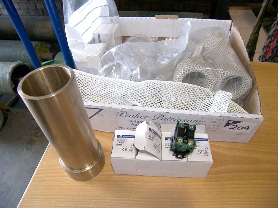 Qty airport equipment spares (packaged & unused) -...