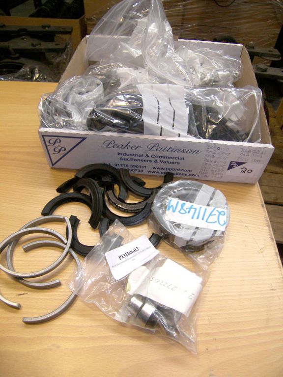 Qty airport equipment spares (packaged & unused) -...