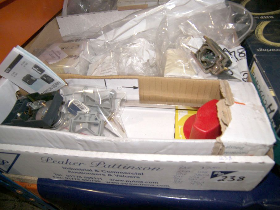 Qty airport equipment spares (packaged & unused) -...
