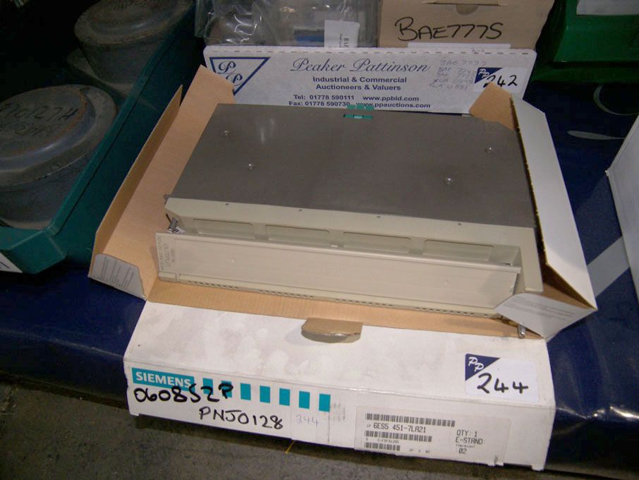 Qty airport equipment spares (packaged & unused) -...