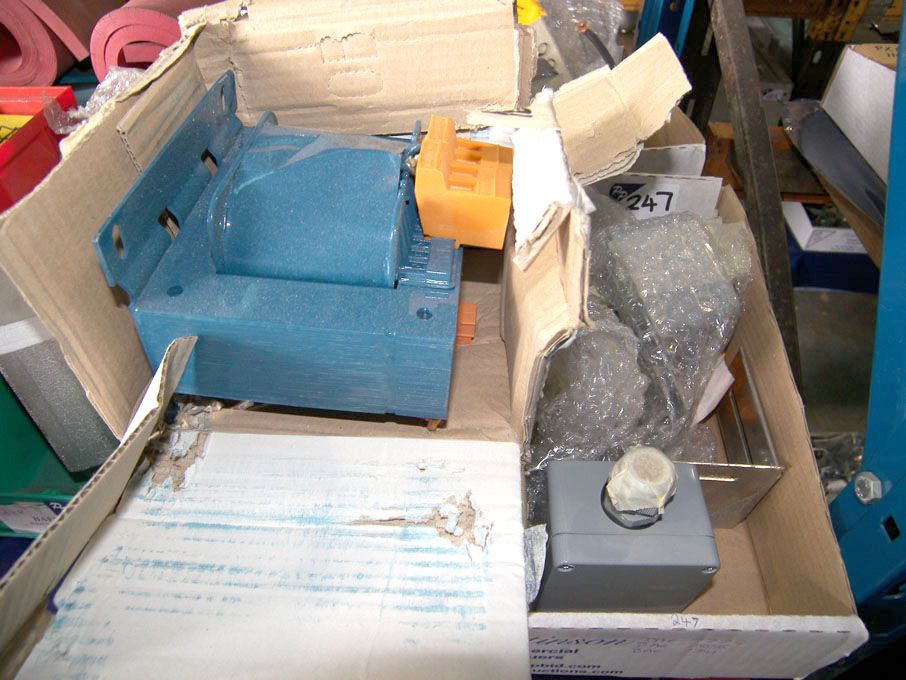 Qty airport equipment spares (packaged & unused) -...