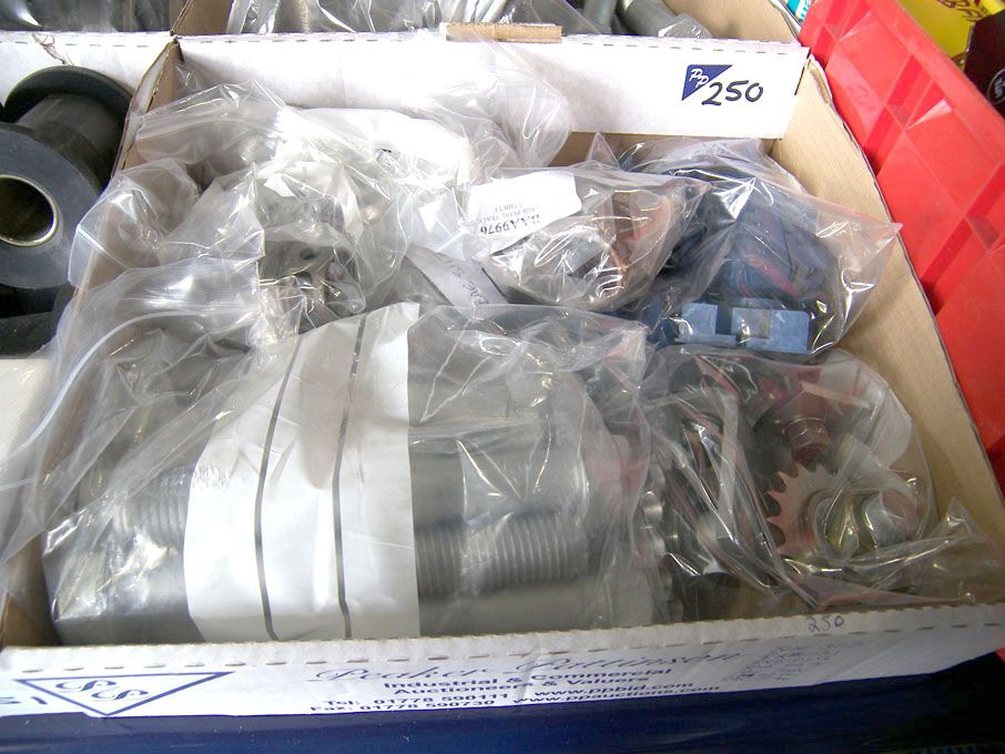 Qty airport equipment spares (packaged & unused) -...