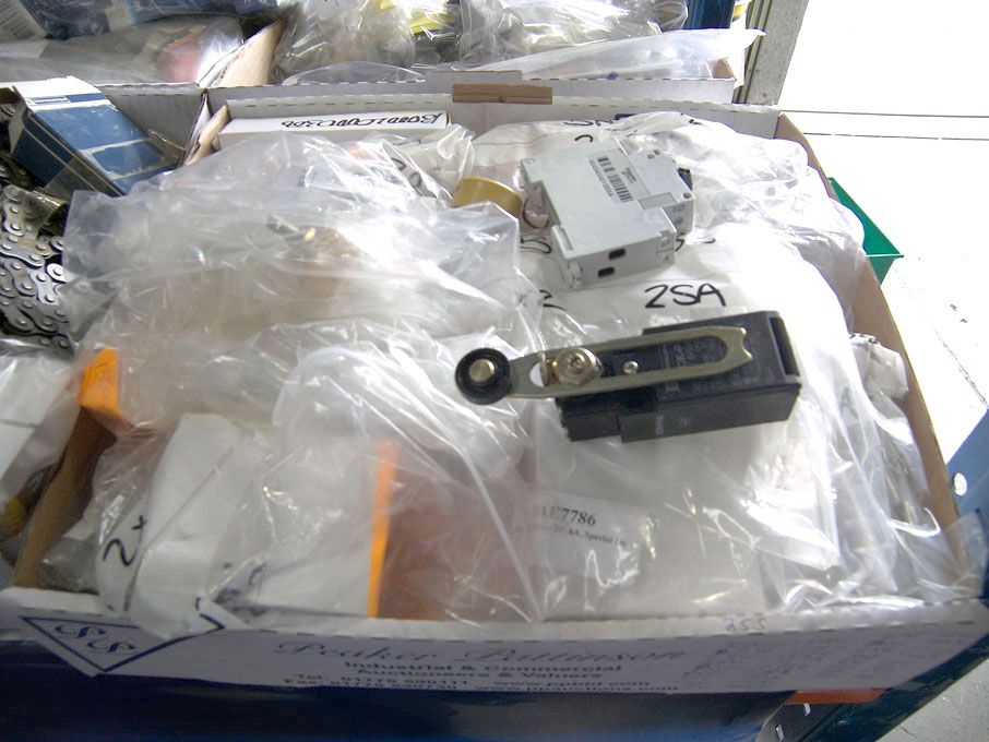 Qty airport equipment spares (packaged & unused) -...