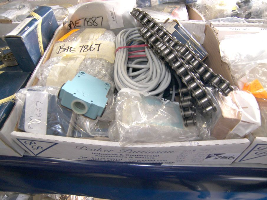Qty airport equipment spares (packaged & unused) -...