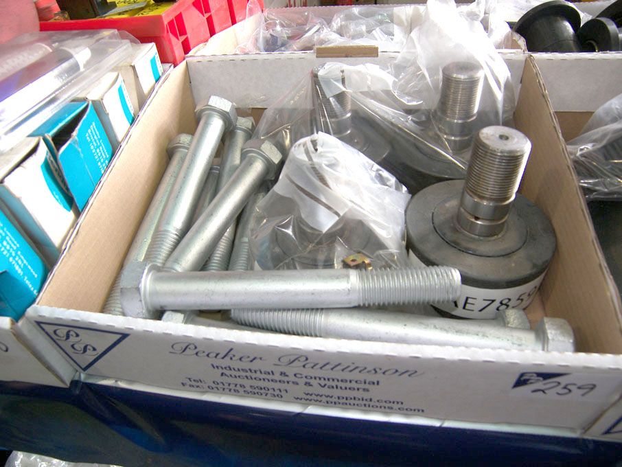 Qty airport equipment spares (packaged & unused) -...