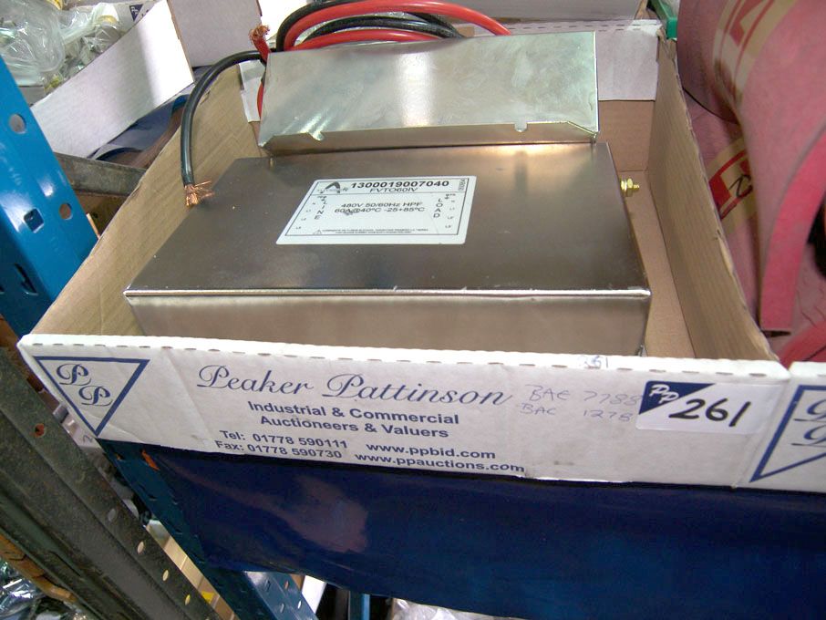 Qty airport equipment spares (packaged & unused) -...