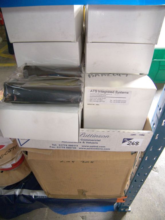 Qty airport equipment spares (packaged & unused) -...