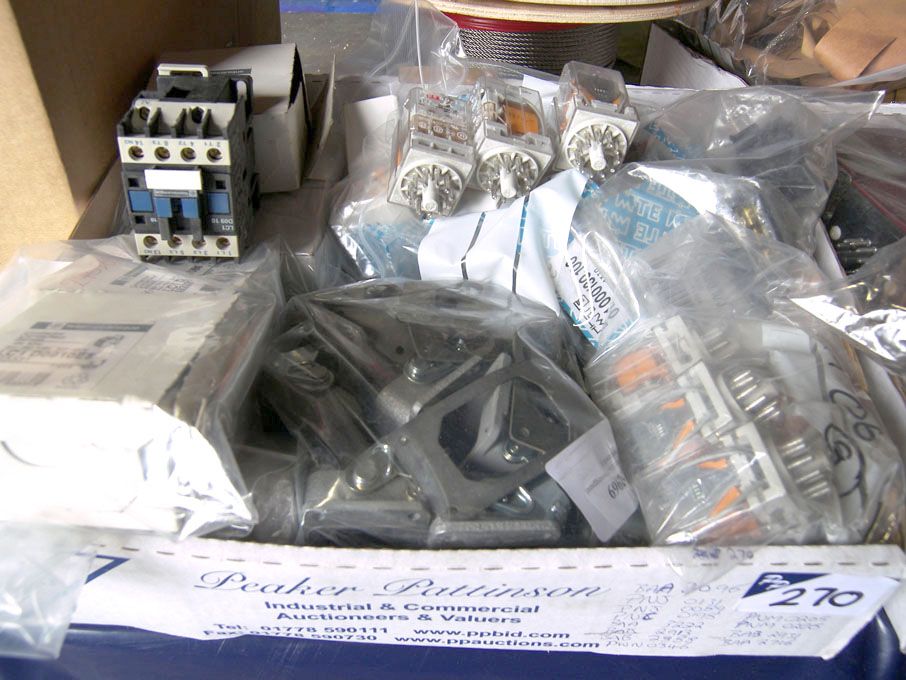 Qty airport equipment spares (packaged & unused) -...