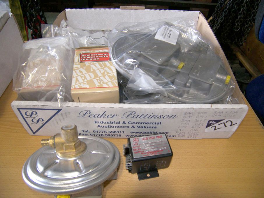 Qty airport equipment spares (packaged & unused) -...