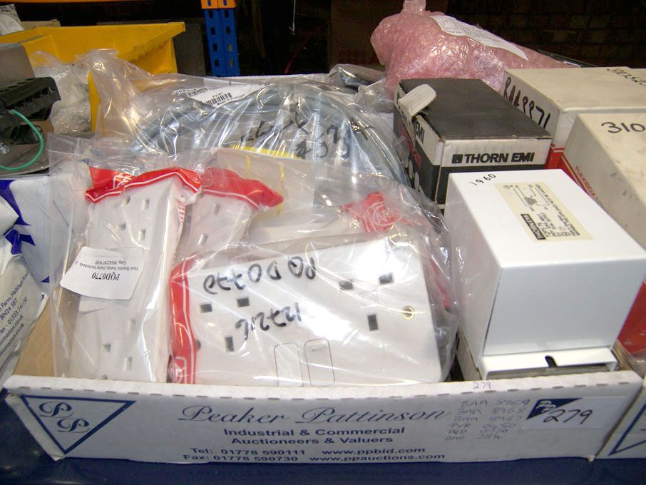 Qty airport equipment spares (packaged & unused) -...