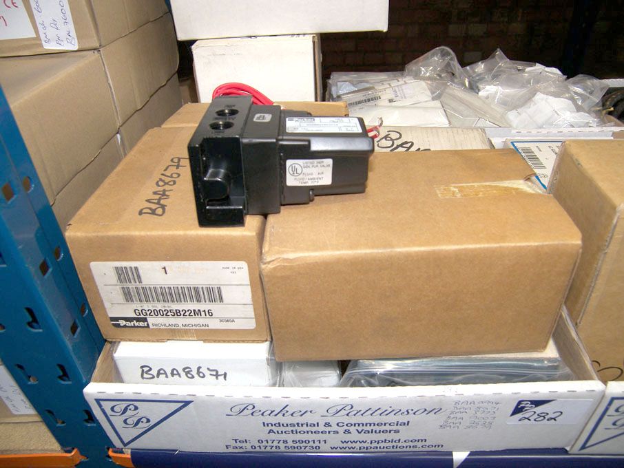 Qty airport equipment spares (packaged & unused) -...