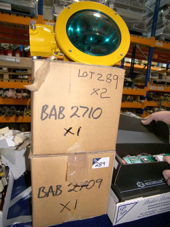 Qty airport equipment spares (packaged & unused) -...