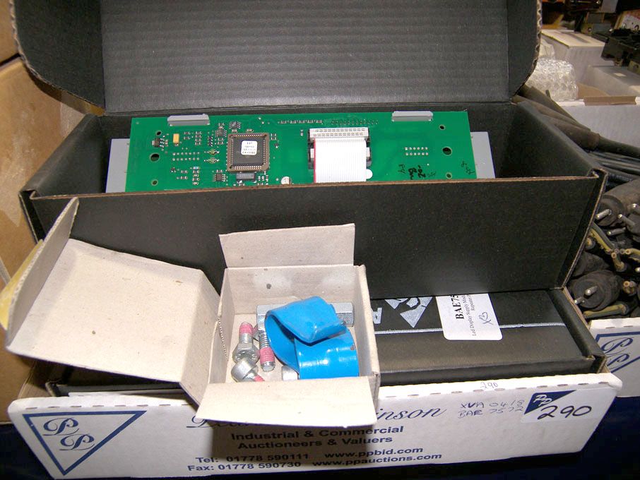 Qty airport equipment spares (packaged & unused) -...